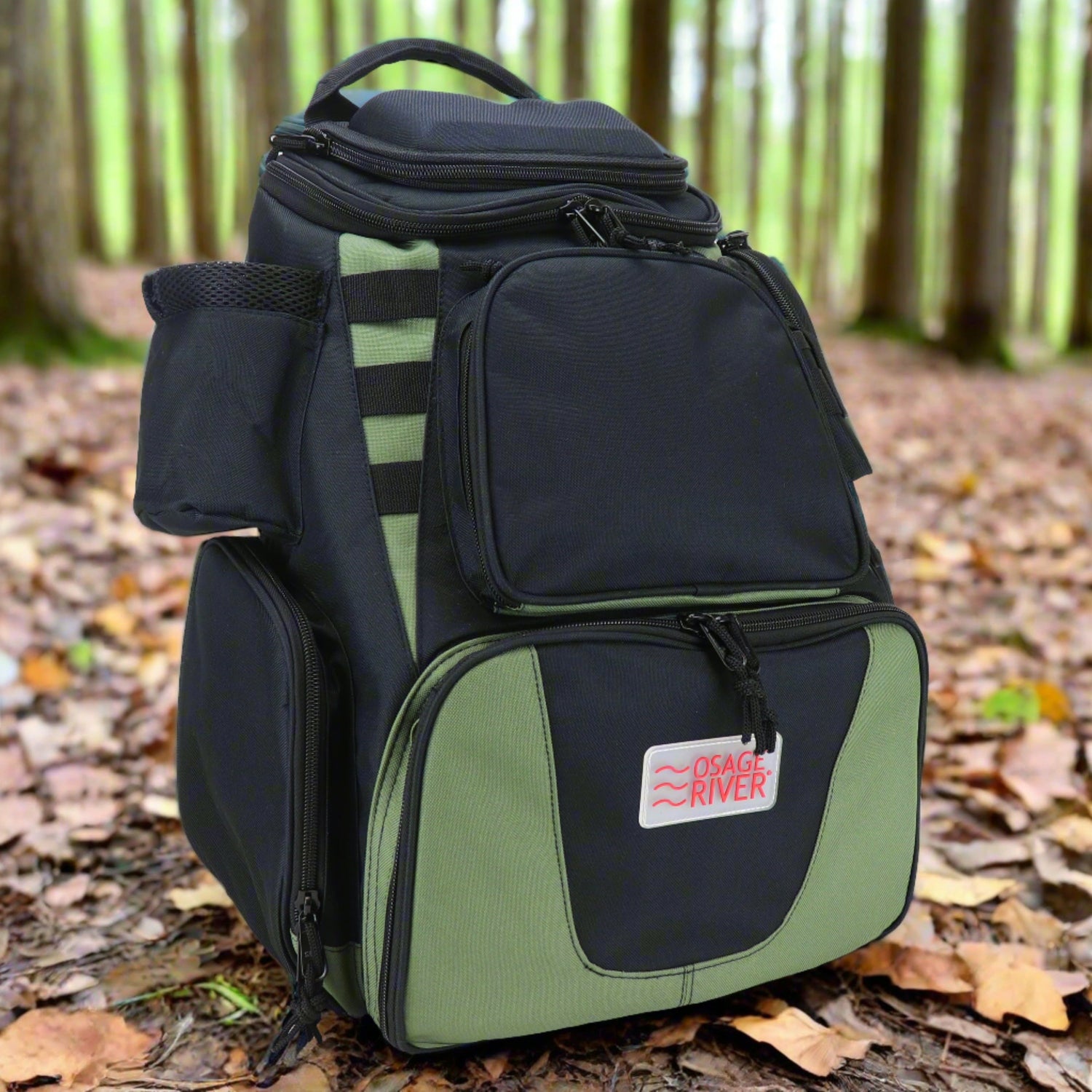 Osage River Ultimate Fishing Backpack-Medium-Olive