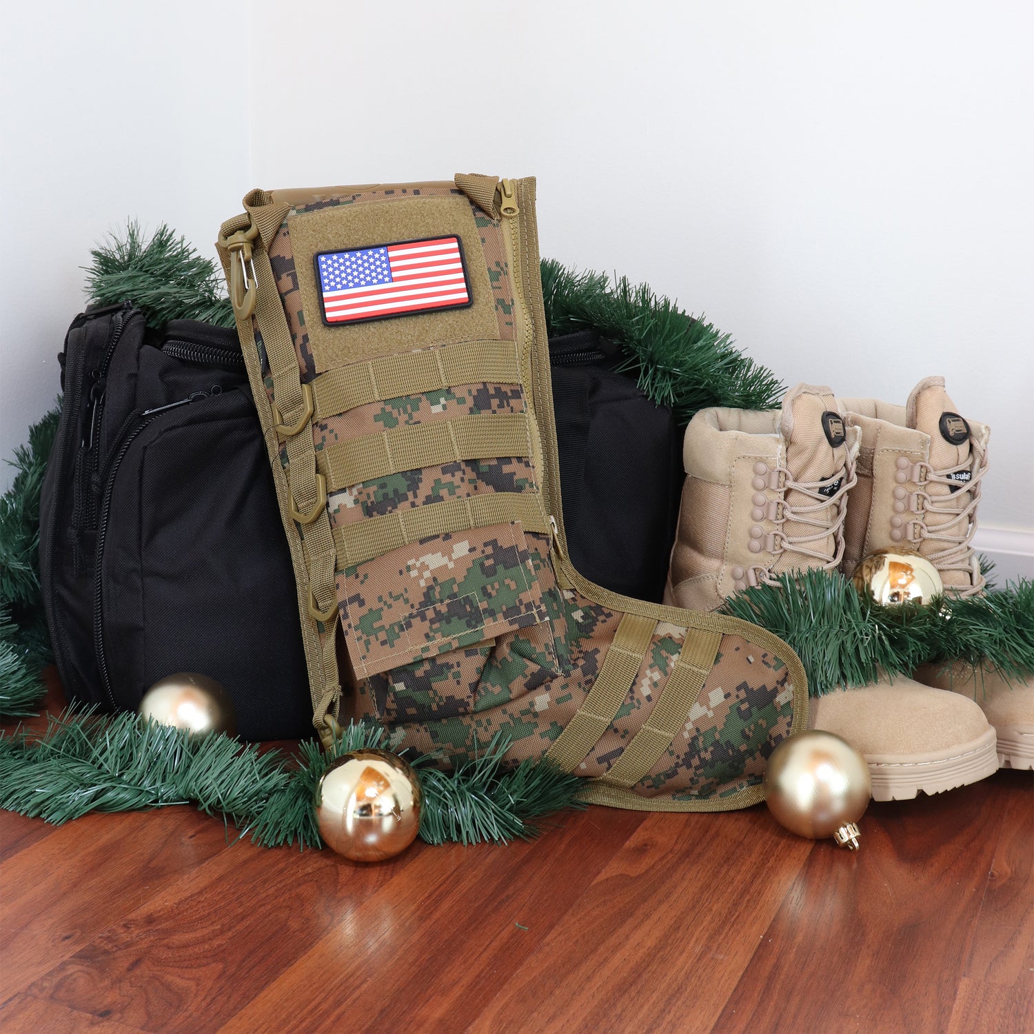 Tactical Christmas Stocking with Handle