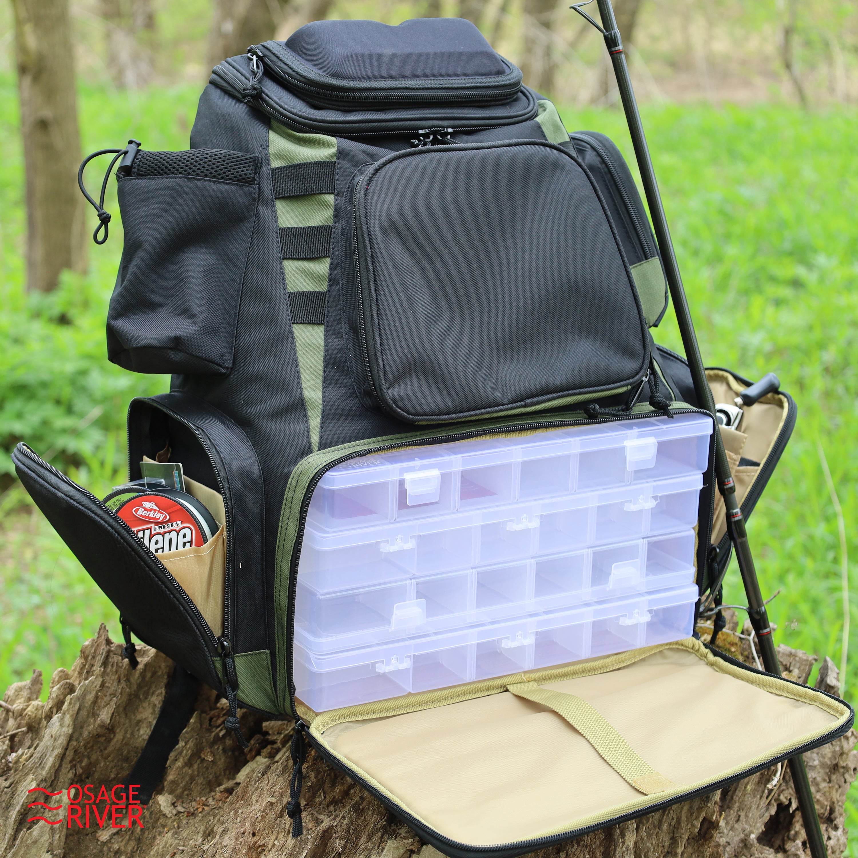 Osage River ULTIMATE Fishing Tackle Backpack – Osage River Gear