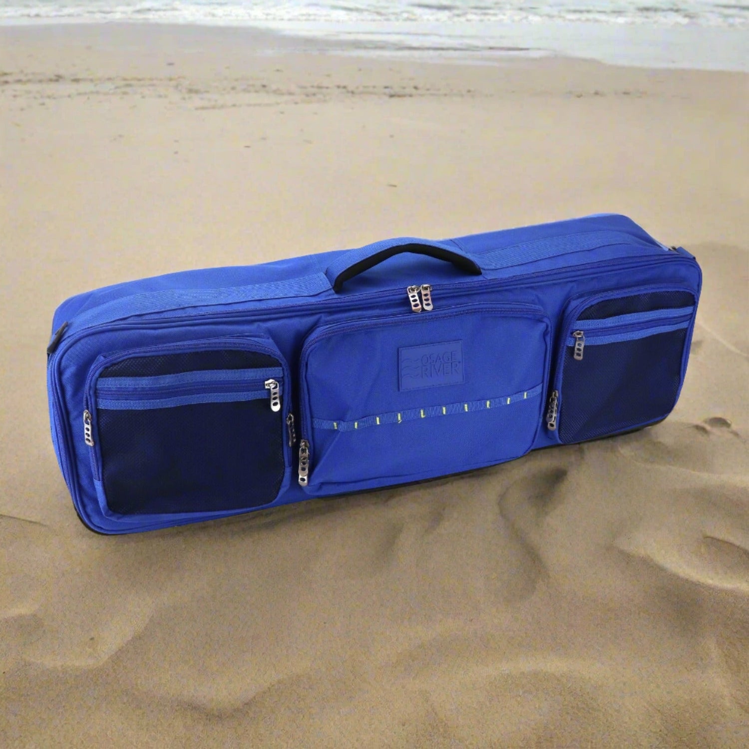 Osage River Fishing Rod Travel Bag-Blue
