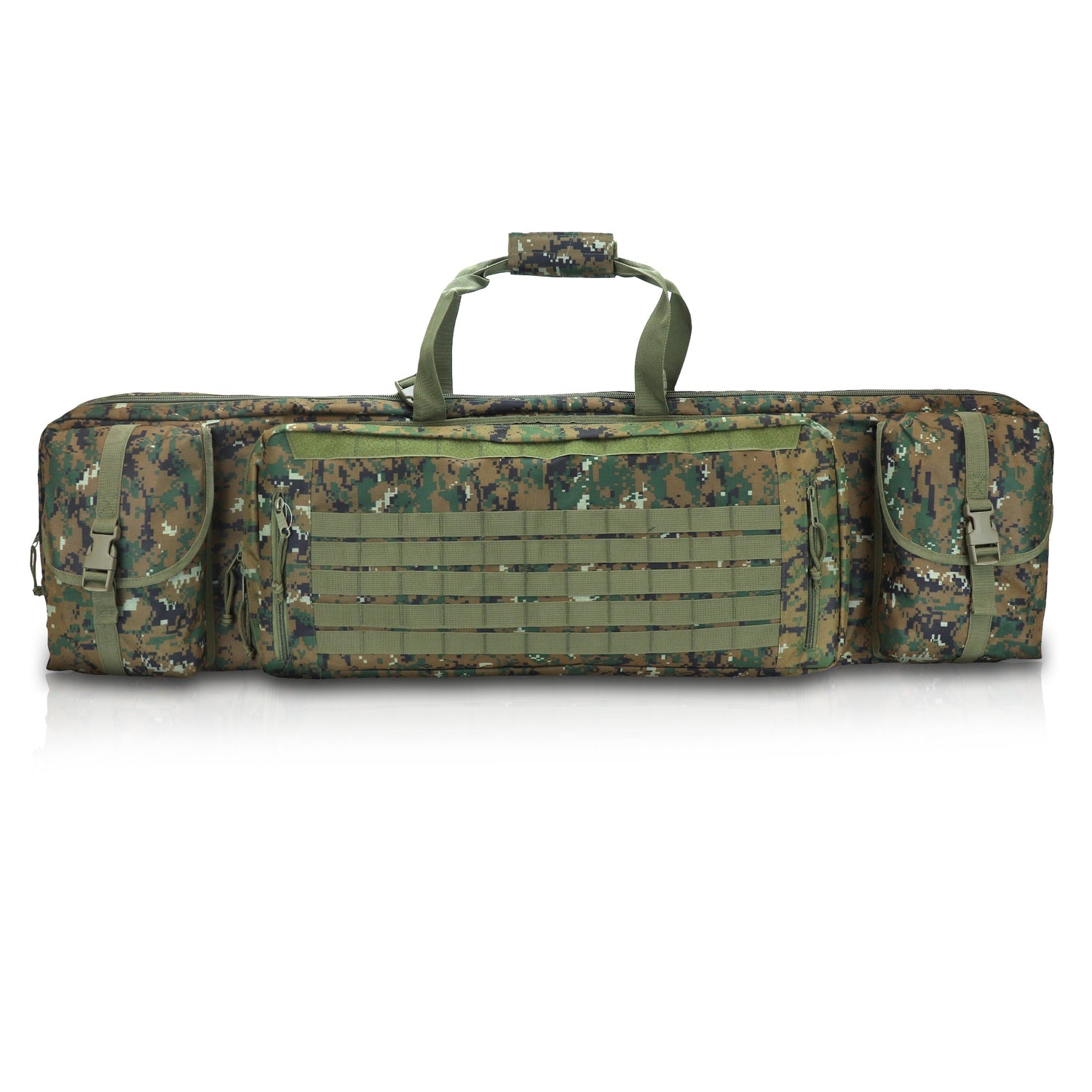 Osage River Double Rifle Case 46-Inch-Green Digital Camo
