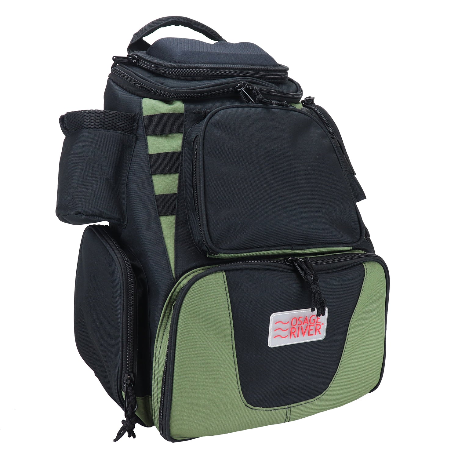 Osage River Ultimate Fishing Backpack-Large-Olive