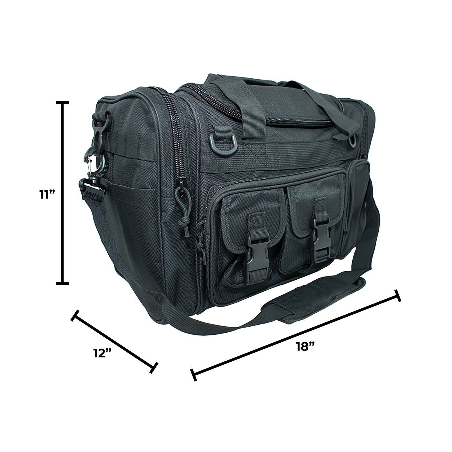 Tactical Bag with Shoulder Strap and Carry Handles