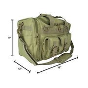 Tactical Range Bag Duffle, Tactical Bag with Shoulder Strap and Carry Handles, Range Bag for Outdoor Hunting Shooting Range Travel, Large Gym Bag for Accessories