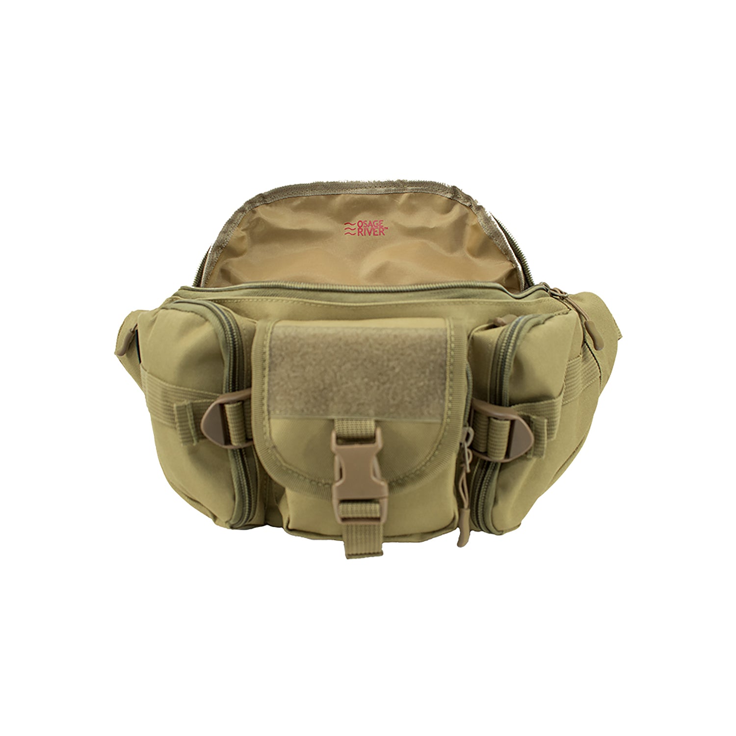 Tactical Fanny Pack With 5 Compartments