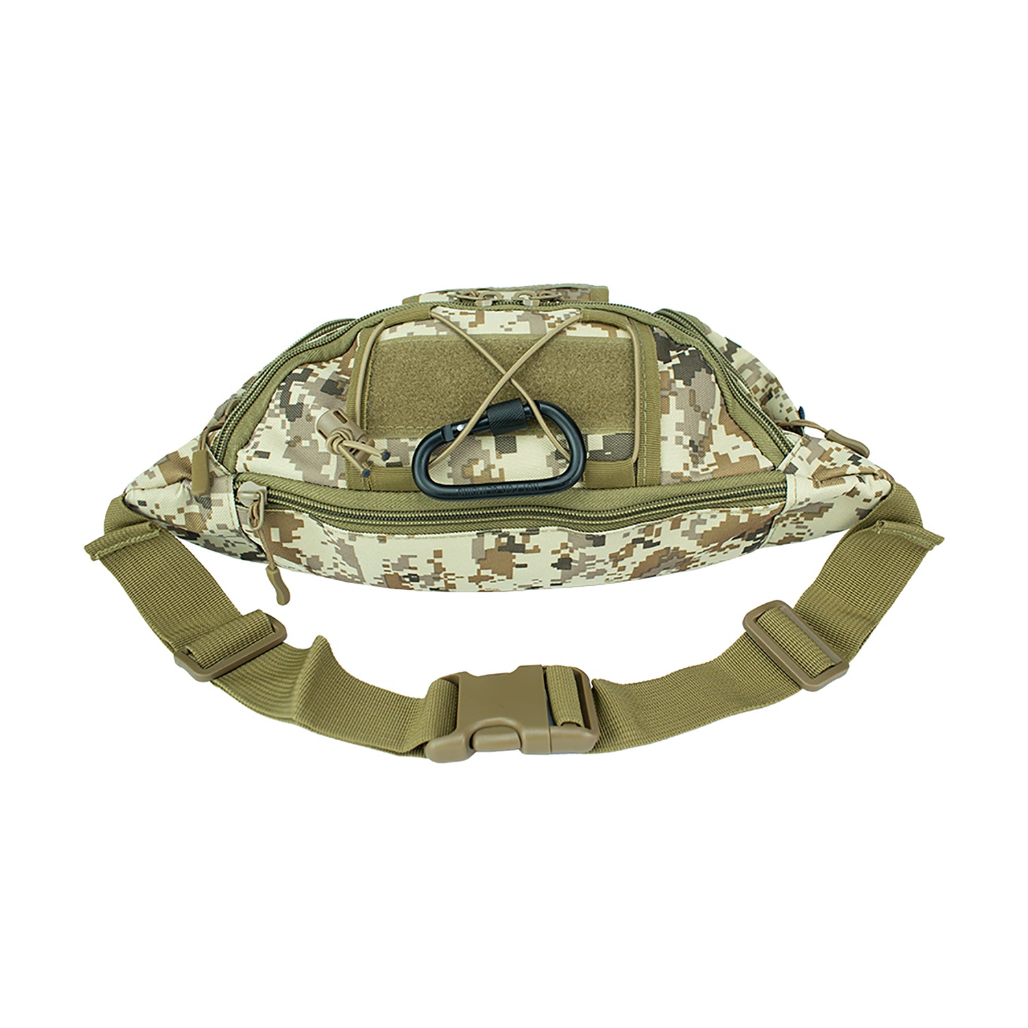 Tactical Fanny Pack With 5 Compartments