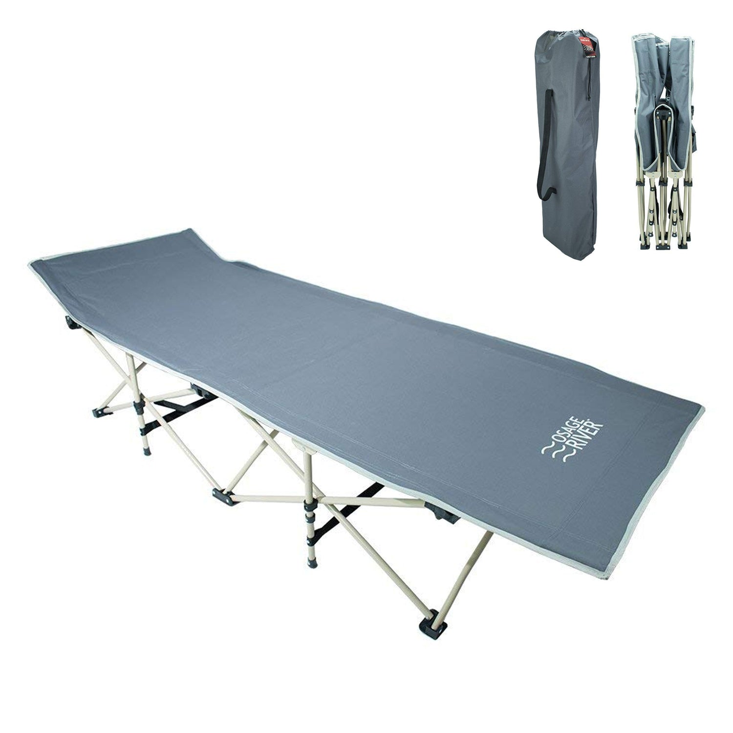 Lightweight Camping Cot w/Carrying Case