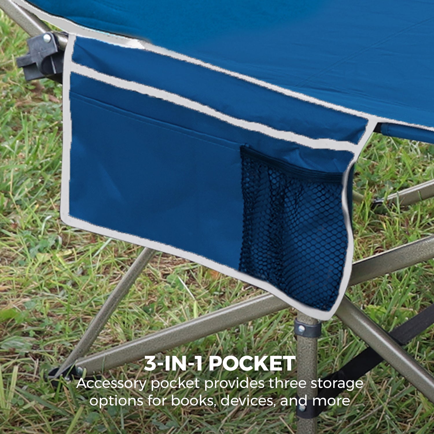 Lightweight Camping Cot w/Carrying Case