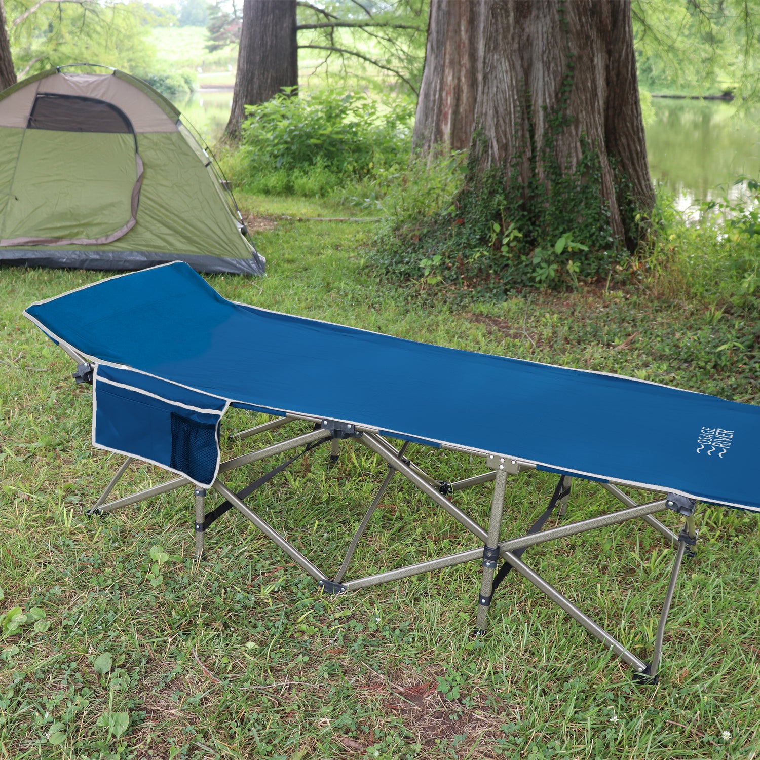 Lightweight Camping Cot w/Carrying Case