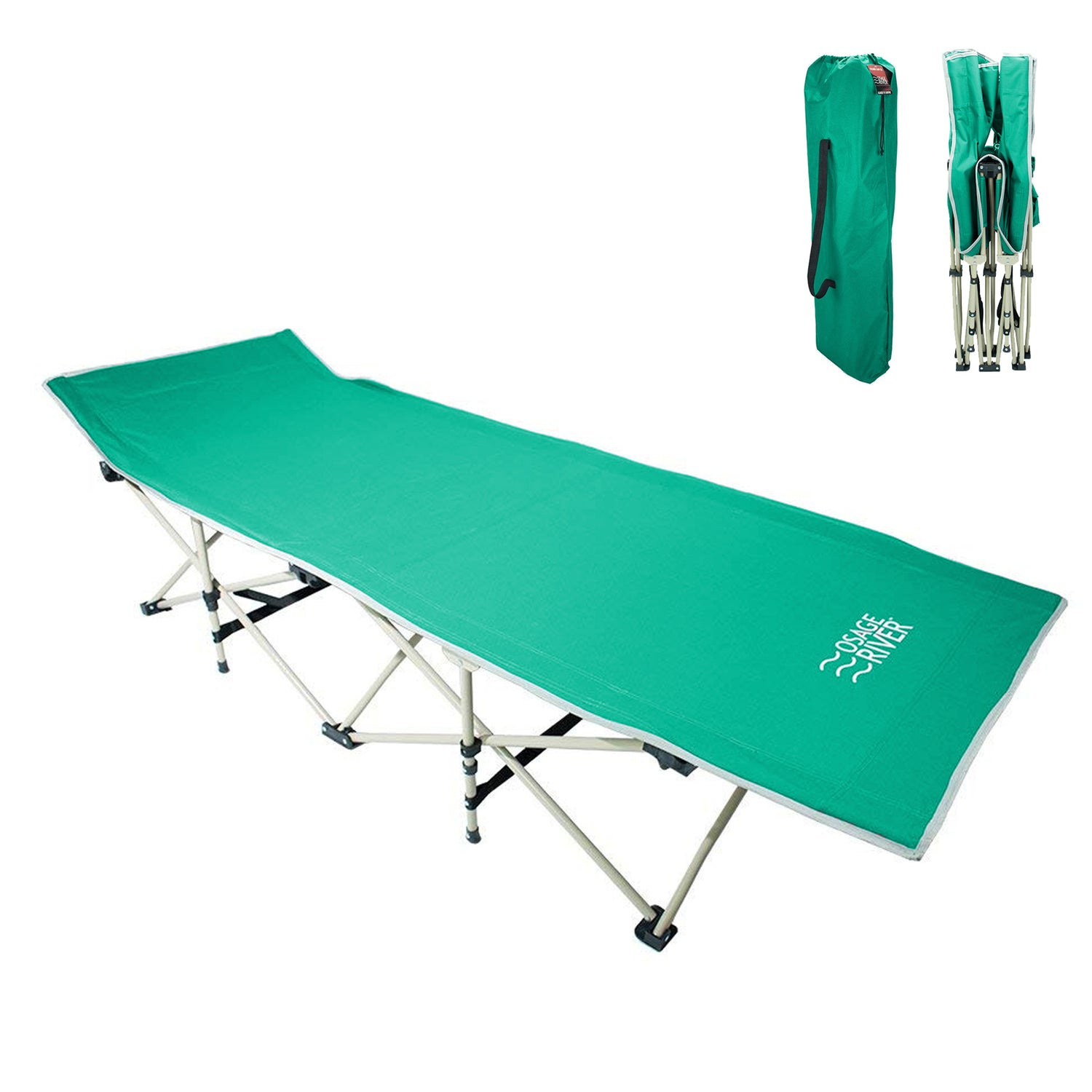 Lightweight Camping Cot w/Carrying Case