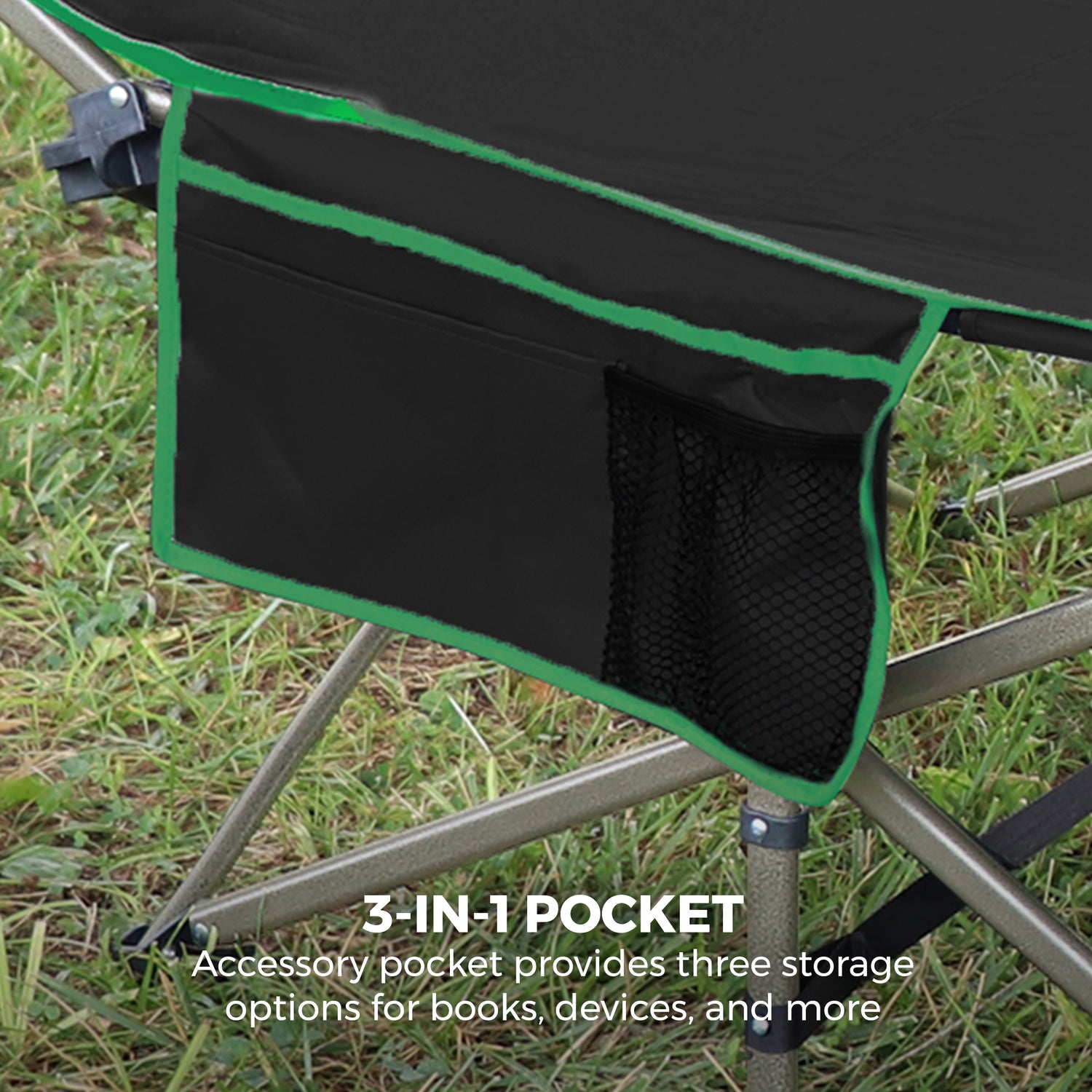 Lightweight Camping Cot w/Carrying Case