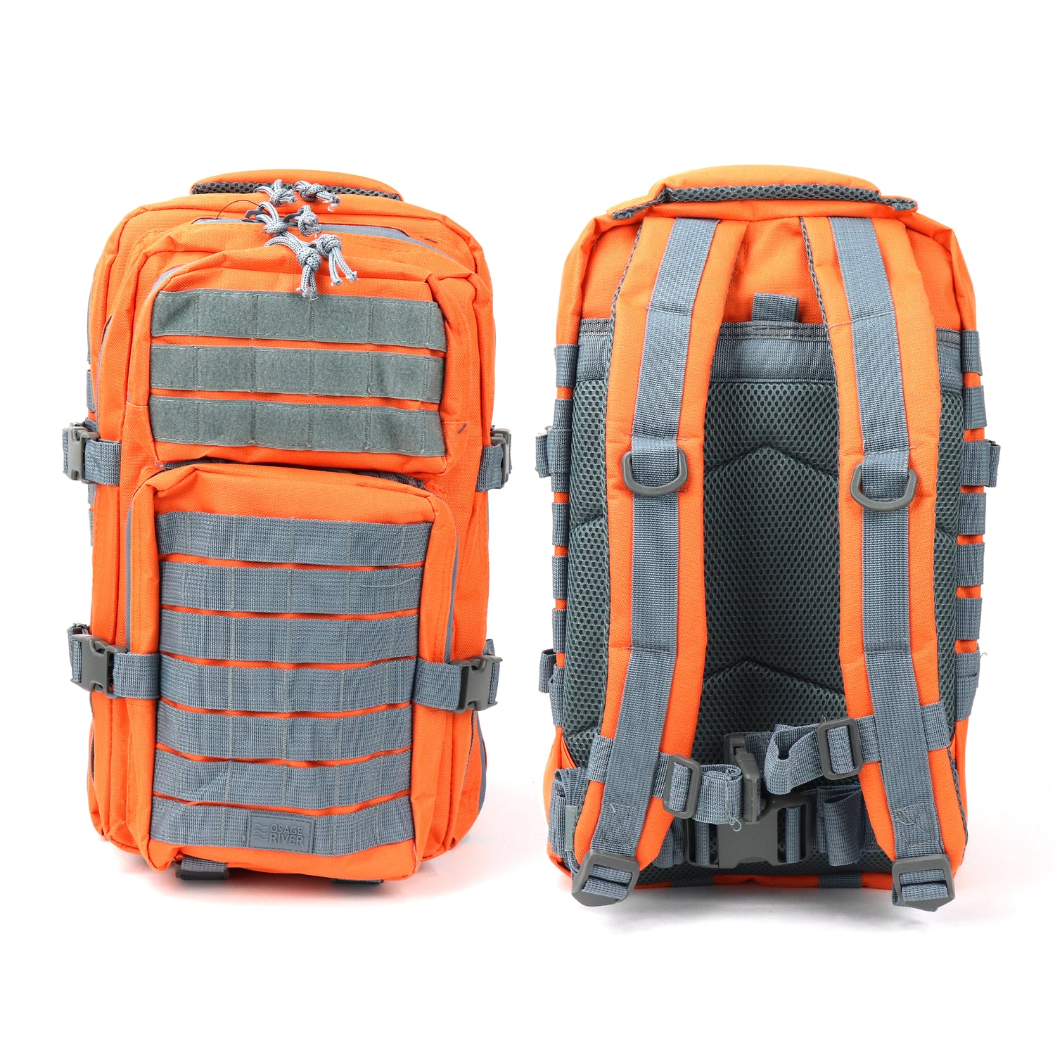 Fishing Tackle Backpack with Fishing Rod Holder