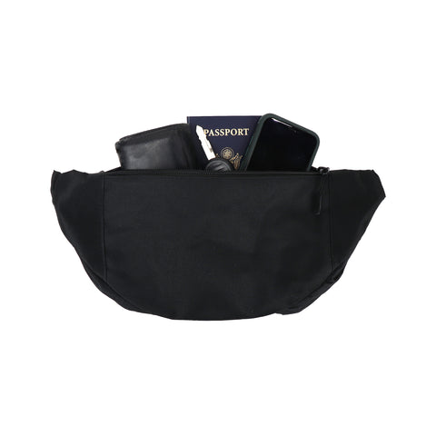 Portable Travel Pack, Men's Crossbody Bag, Heavy Duty Ballistic Nylon, Water Resistant
