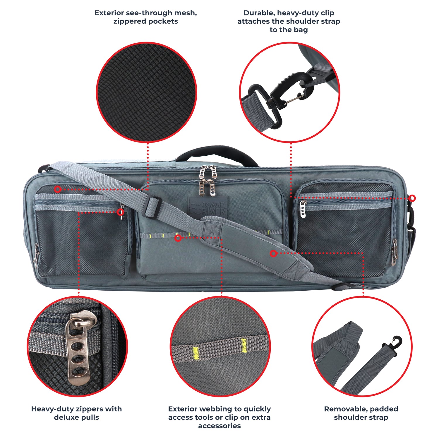 Fly Fishing Rod Travel Case